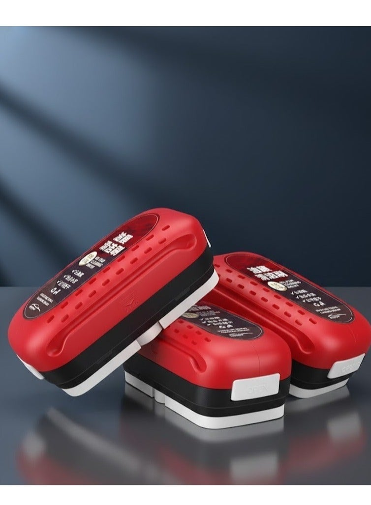 زوبا 3قطع من فرشاة تنظيف الزجاج 4 في 1 متعددة الاستخدامات – أداة مثالية لتنظيف الشبابيك والمرايات والزجاج بفعالية-171 - Image 1